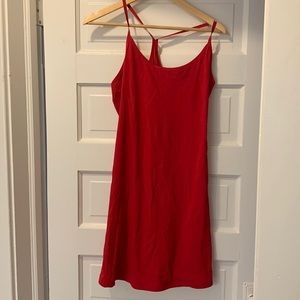 Outdoor voices exercise dress XL red